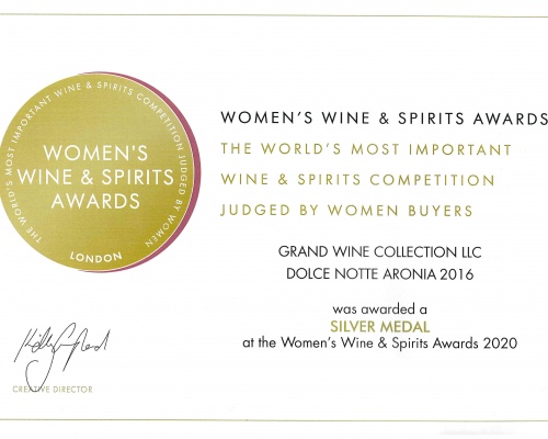 GRAND WINE COLLECTION завоевал 6 медалей в Лондоне на Women’s Wine and Spirits Awards 2020